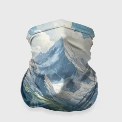 Бандана-труба 3D Скалы и вершины