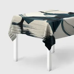 Скатерть 3D Айкидоист у воды