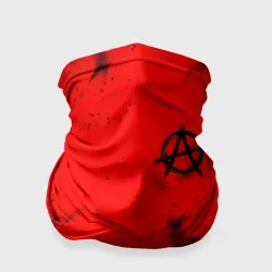 Бандана-труба 3D Огненная анархия - буква на груди