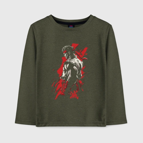 Детский лонгслив хлопок Fighter style