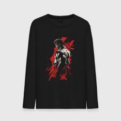 Мужской лонгслив хлопок Fighter style