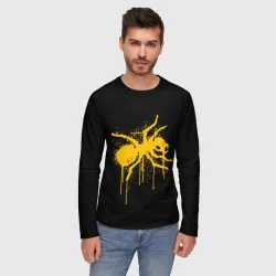 Мужской лонгслив 3D The Prodigy yellow ant - фото 2