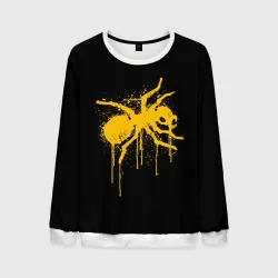 Мужской свитшот 3D The Prodigy yellow ant