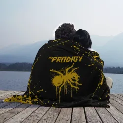 Плед 3D The Prodigy муравей жёлтые брызги краски - фото 2