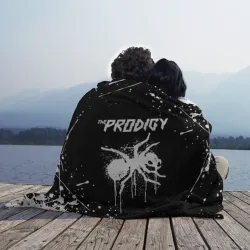Плед 3D The Prodigy ant yellow брызги красок - фото 2