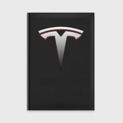 Ежедневник Tesla logo metallic gradient 
