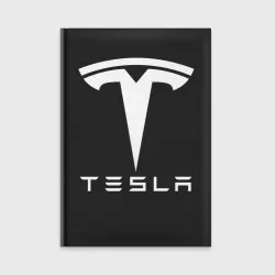 Ежедневник Tesla logo white