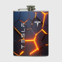 Фляга Tesla разлом неоновые плиты 