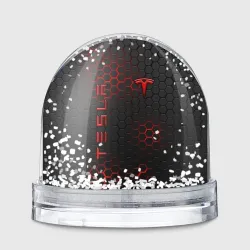 Игрушка Снежный шар Tesla неоновая стальная броня 