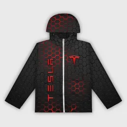 Женская ветровка 3D Tesla неоновая стальная броня 