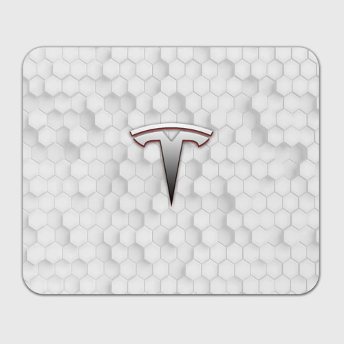 Прямоугольный коврик для мышки Tesla геометрические соты узор