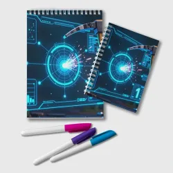 Блокнот Кирка с интерфейсом дополненной реальности