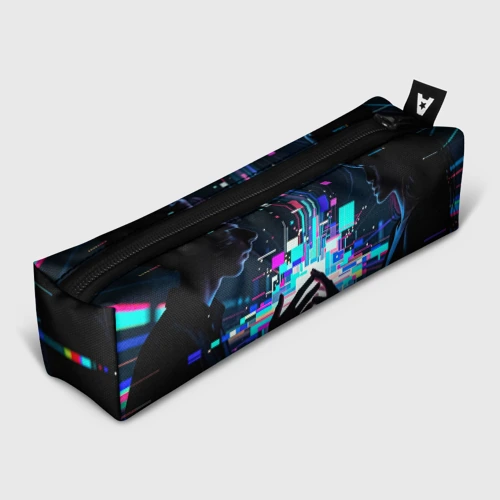 Пенал школьный 3D Глитчобъятия
