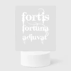 Светильник-ночник Джон Уик фраза - fortis fortuna adiuvat