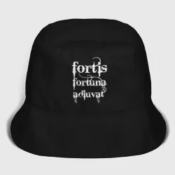 Детская панама хлопок Джон Уик фраза - fortis fortuna adiuvat