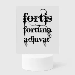 Светильник-ночник Fortis fortuna adiuvat black John Wick