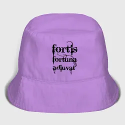 Женская панама хлопок Fortis fortuna adiuvat black John Wick