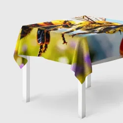 Скатерть 3D Пчела и леденцы