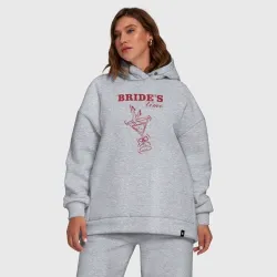 Женский костюм хлопок Oversize Вечеринка невесты - фото 5