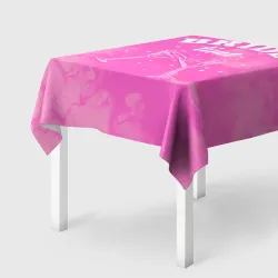Скатерть 3D Бокалы невесты