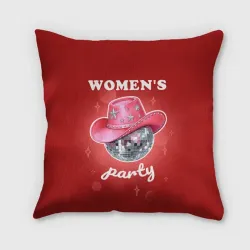 Подушка 3D Women's party