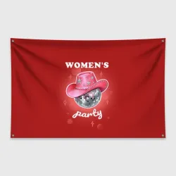 Флаг-баннер Women's party
