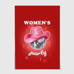 Постер Women's party