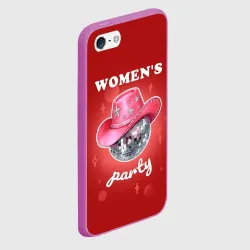 Чехол для iPhone 5/5S матовый Women's party - фото 2