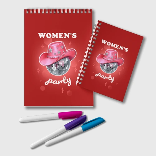 Блокнот Women's party