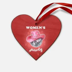 Деревянная игрушка Сердце Women's party
