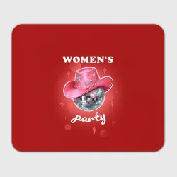Прямоугольный коврик для мышки Women's party