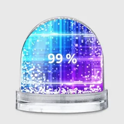 Игрушка Снежный шар Замершая загрузка