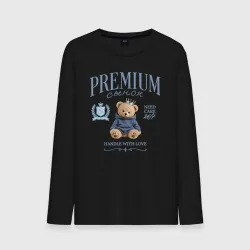 Мужской лонгслив хлопок Premium сынок