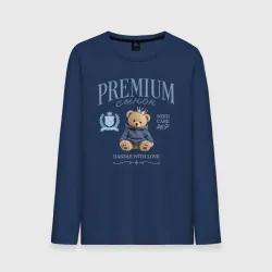 Мужской лонгслив хлопок Premium сынок