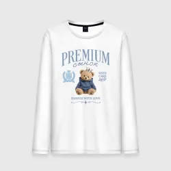Мужской лонгслив хлопок Premium сынок