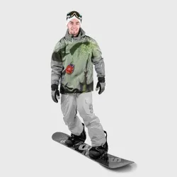 Накидка на куртку 3D Глазчатая коровка