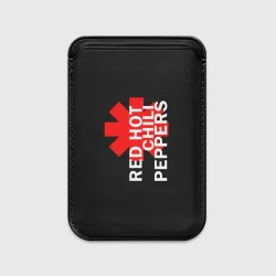 Картхолдер Magsafe магнитный Red Hot Chili Peppers лого с надписью по вертикали