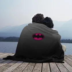 Плед 3D Batman pink logo Batgirl костюм - фото 2