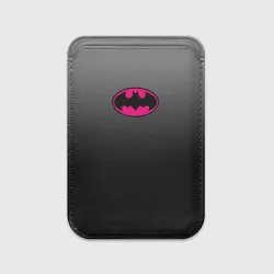 Картхолдер Magsafe магнитный Batman pink logo Batgirl костюм