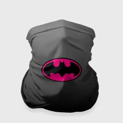 Бандана-труба 3D Batman pink logo Batgirl костюм