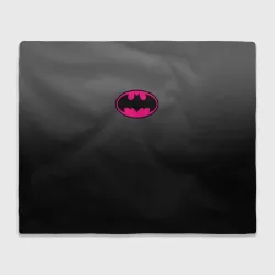 Плед 3D Batman pink logo Batgirl костюм