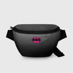 Поясная сумка 3D Batman pink logo Batgirl костюм