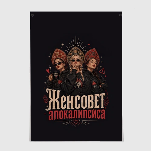 Постер Женсовет апокалипсиса