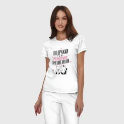 Женская пижама хлопок Подружки и плохие решения - фото 3