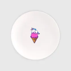 Тарелка Unicorn ice cream