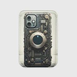 Картхолдер Magsafe магнитный Смартфон в стиле стимпанк