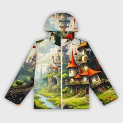 Женская ветровка 3D Гном-крот