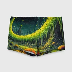 Детские купальные плавки 3D Кислотный слизень