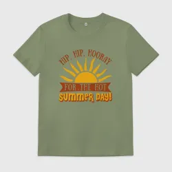 Мужская футболка хлопок Hip hop summer day