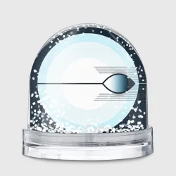 Игрушка Снежный шар Концентрические круги